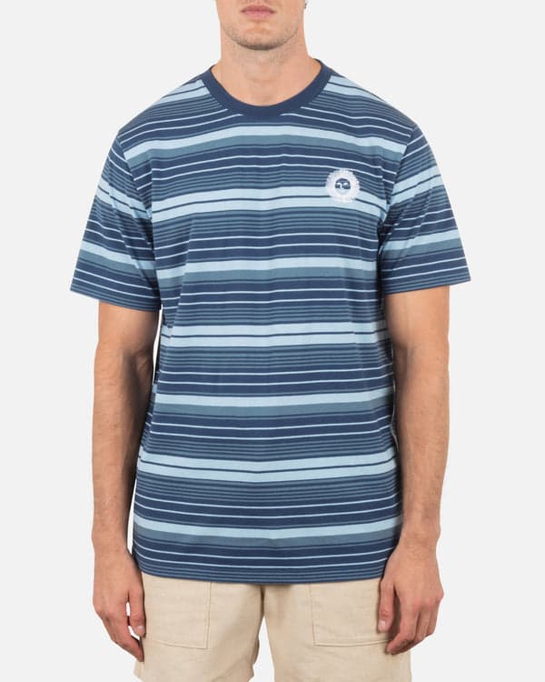 Hurley Naturals Stripe Short Sleeve Submarine