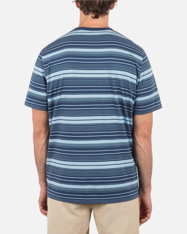 Hurley Naturals Stripe Short Sleeve Submarine