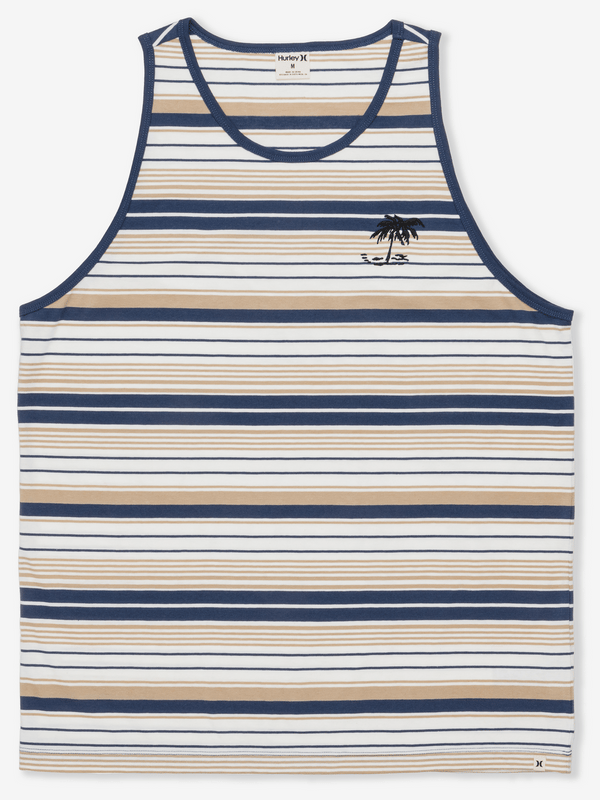 Hurley Naturals Stripe Tank HAZELNUT