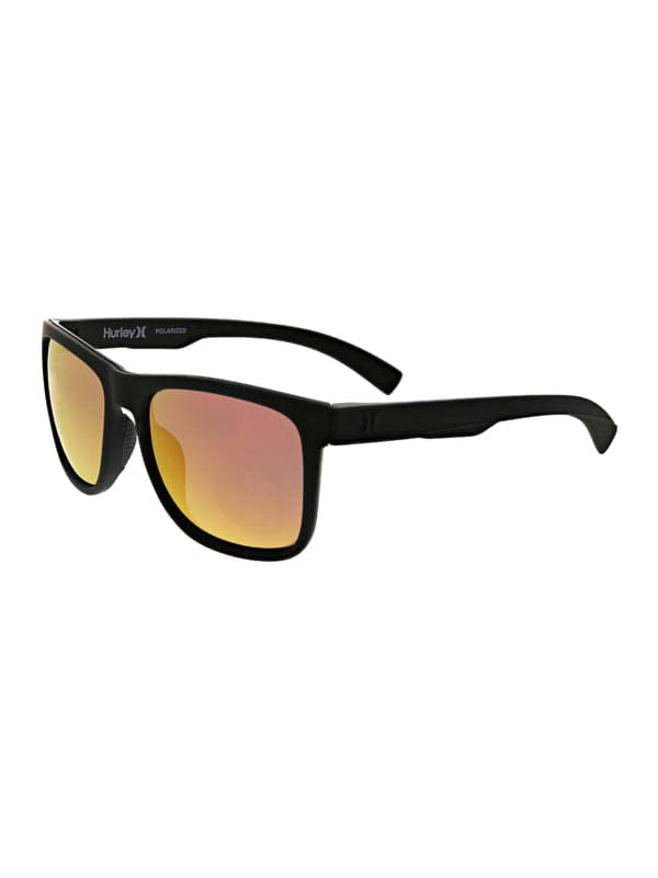 hurley New Schoolers Wayfarer Sunglasses Black/Red