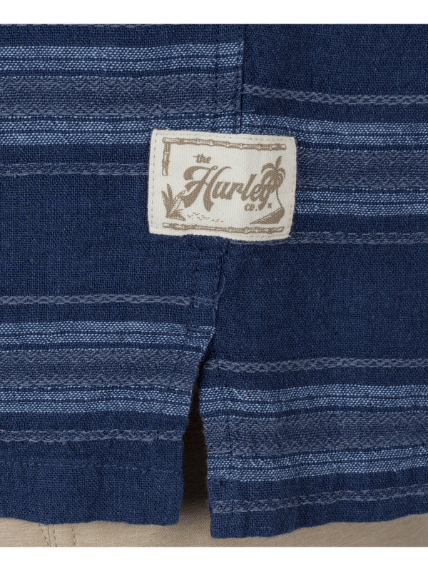 Hurley Oceanside Short Sleeve Shirt FOUNTAIN BLUE