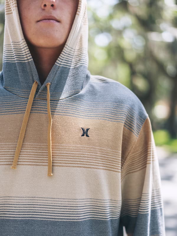 Hurley OG Hooded Poncho Earthstone