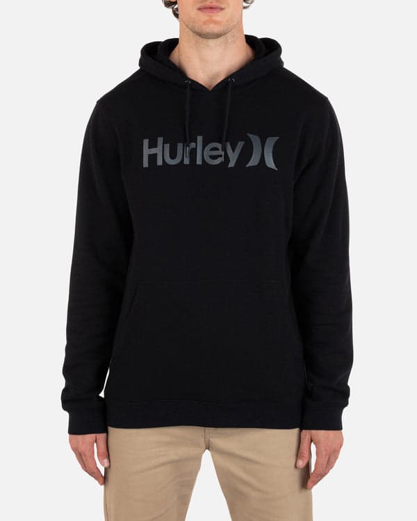 hurley One And Only Fleece Pullover BLACK