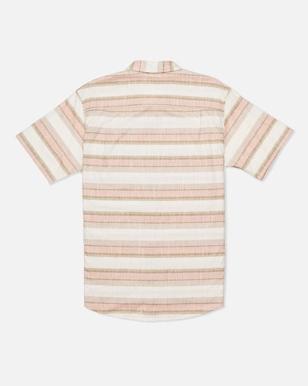 Hurley One & Only Lido Stripe Short Sleeve Bone