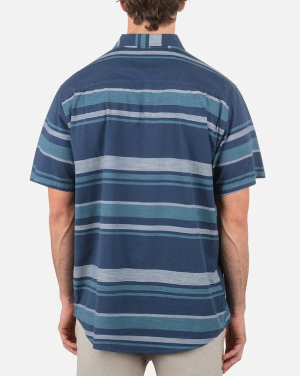 Hurley One & Only Lido Stripe Short Sleeve Submarine