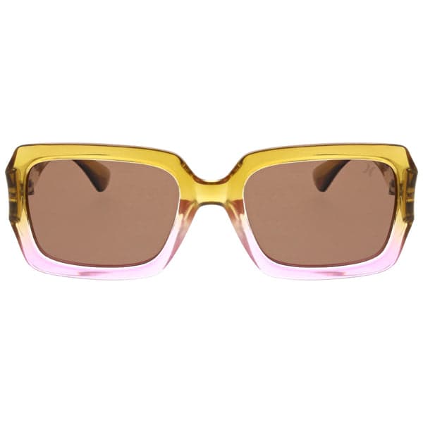 Hurley Outer Banks Sunglasses Green/Mauve Gradient