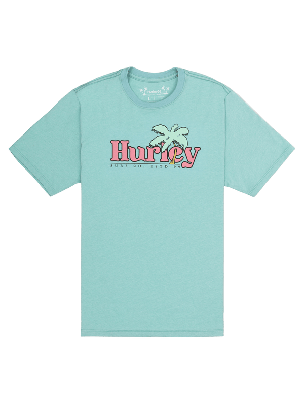Hurley Oz Short Sleeve Broken Jade Heather