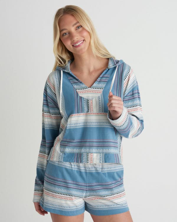 Hurley Perfect Wave Hoodie Windward Blue