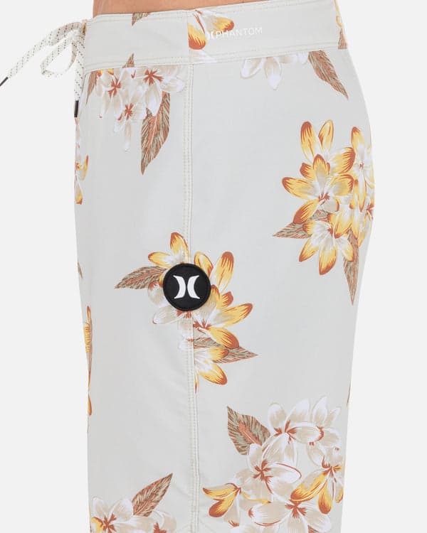 Hurley Phantom Eco Block Party Boardshort 18" Bone