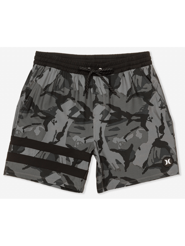 Hurley Phantom Eco Blockparty Volley 17" BLACK