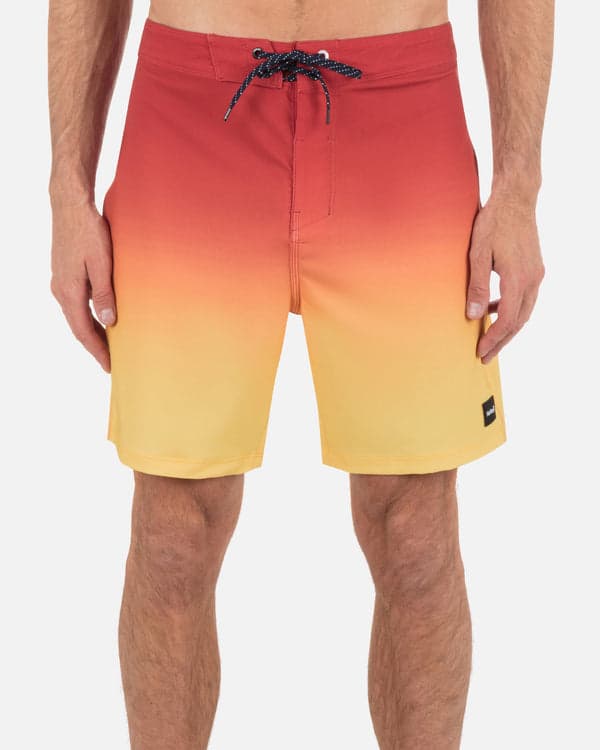 hurley Phantom Eco Classic Boardshort 18" Aloha Red