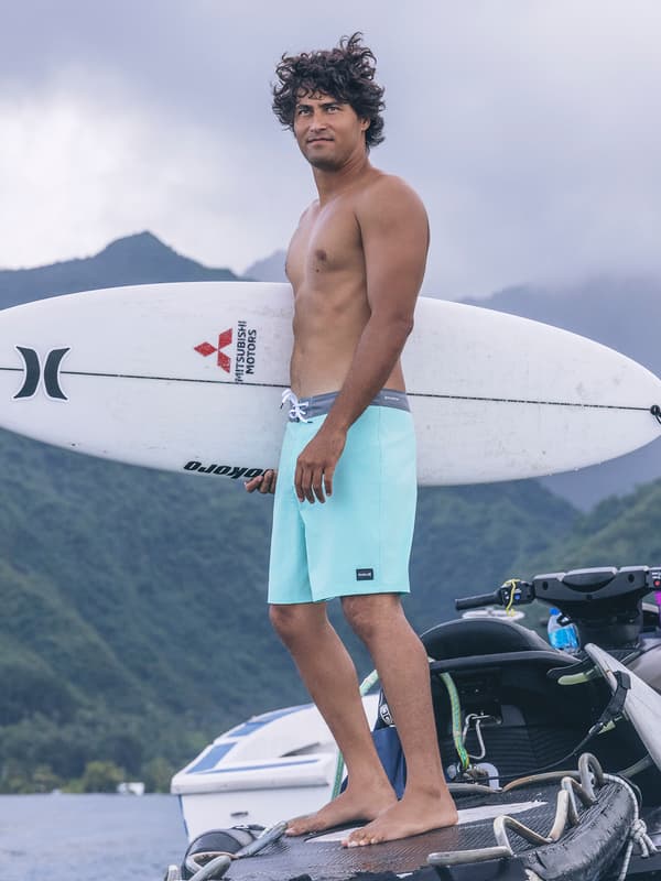 hurley Phantom Eco One & Only Solid 18" Tropical Mist