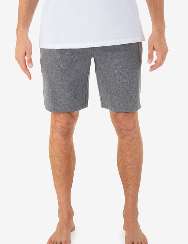 hurley Phantom Flow Walkshort 20" BLACK HEATHER