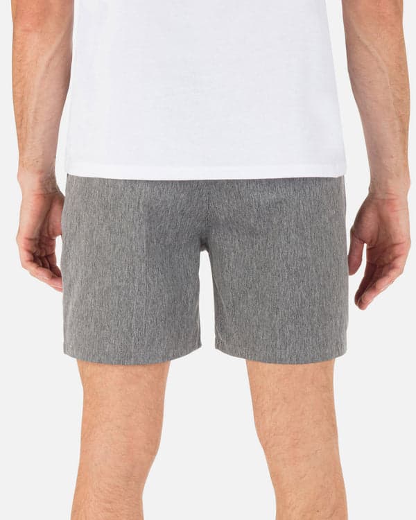 Hurley Phantom Heather Walkshort 18" Black Heather