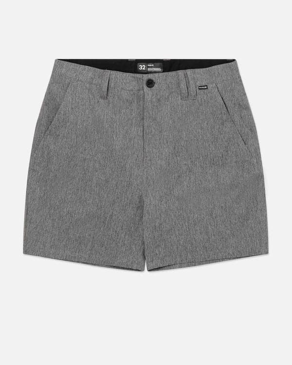Hurley Phantom Heather Walkshort 18" Black Heather