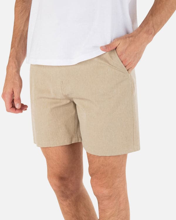 Hurley Phantom Heather Walkshort 18" Khaki