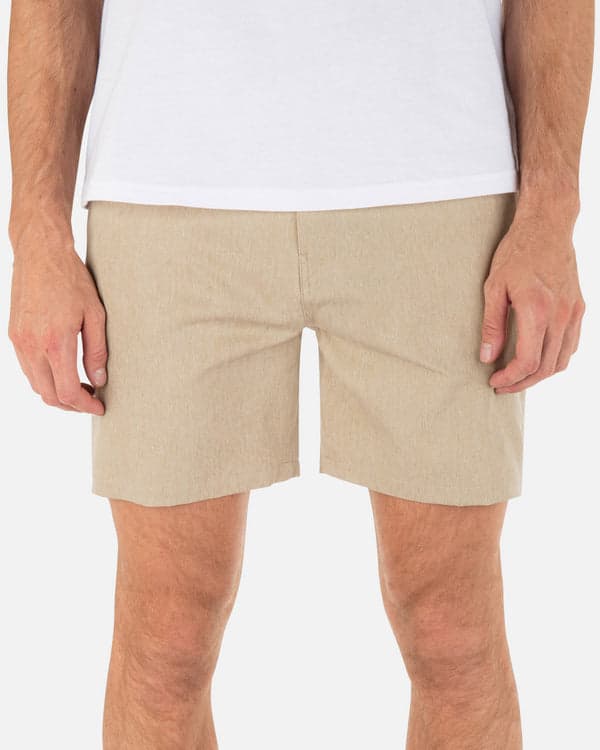 hurley Phantom Heather Walkshort 18" Khaki