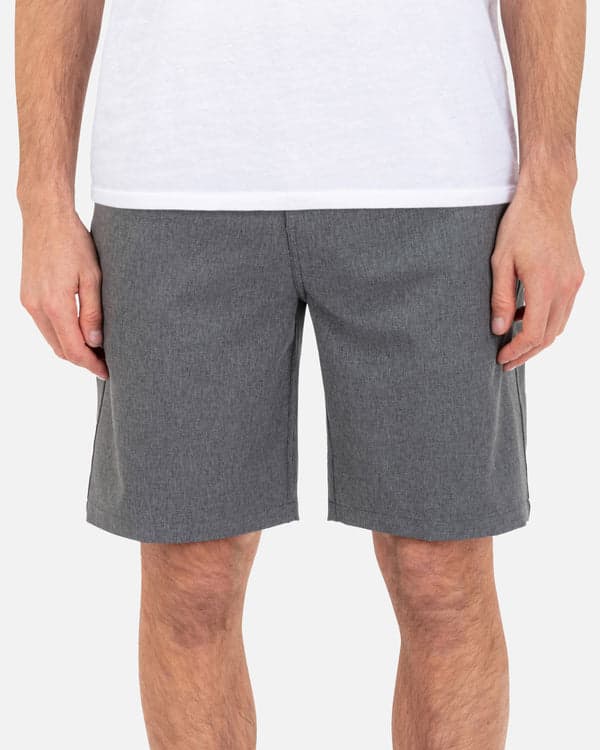 hurley Phantom Walkshorts 20" BLACK HEATHER