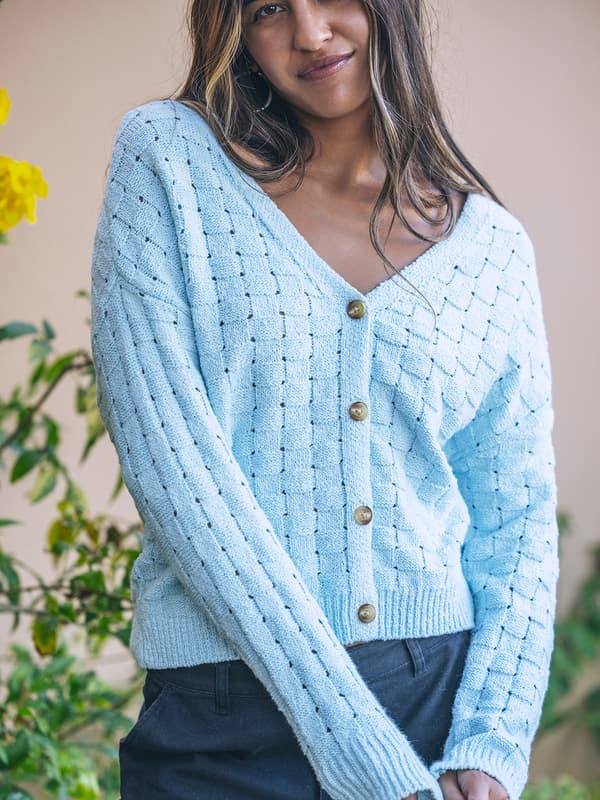 Hurley Pioneer Cardigan STARLIGHT BLUE