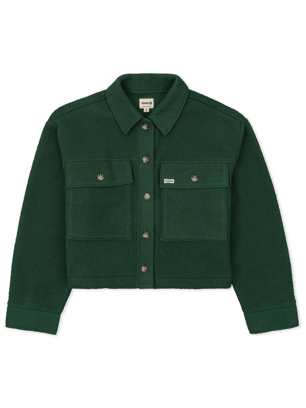 Hurley Pit Stop Polar Fleece Jacket EDEN