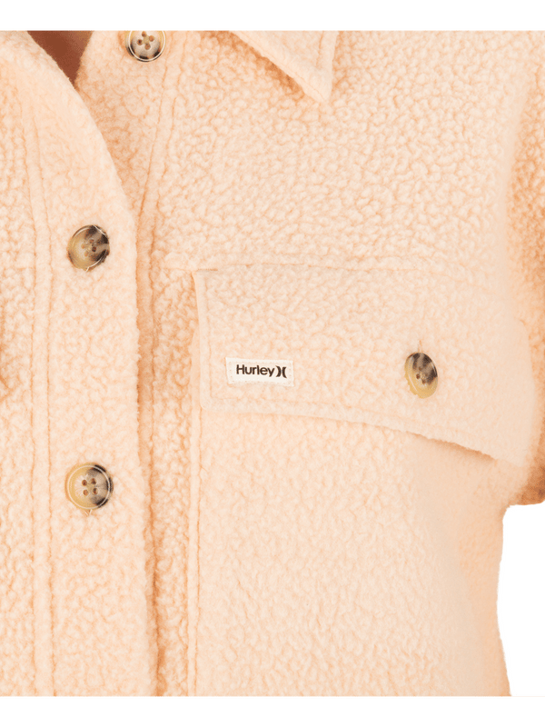 Hurley Pit Stop Polar Fleece Jacket SANDY