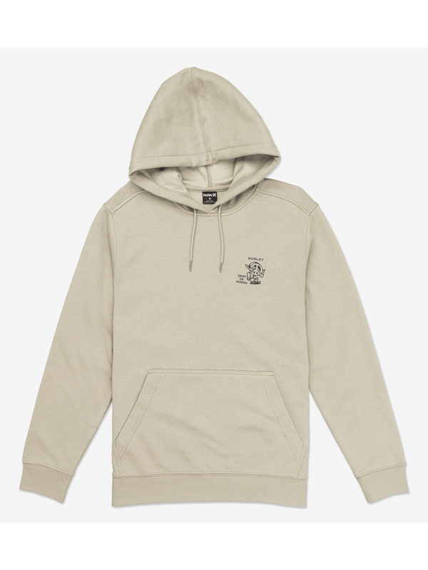 hurley Pushin Pullover Hoodie Sandstorm