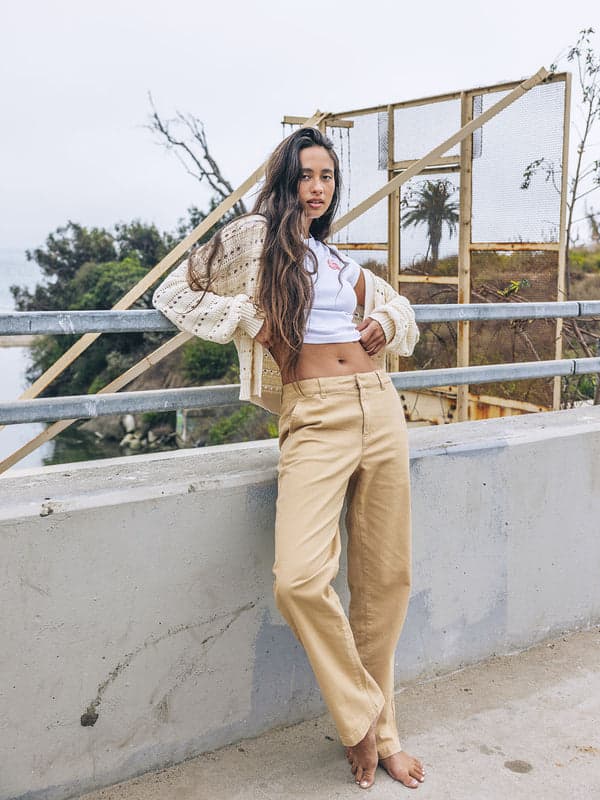 hurley Rider Pant Tan