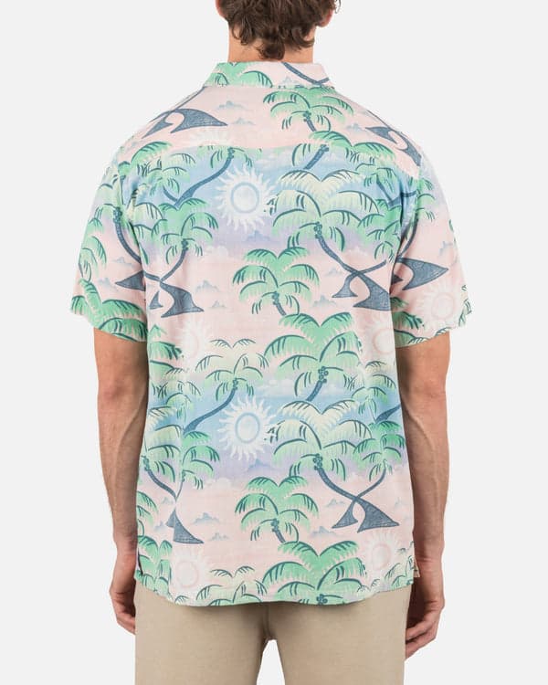Hurley Rincon Short Sleeve Candy Pink