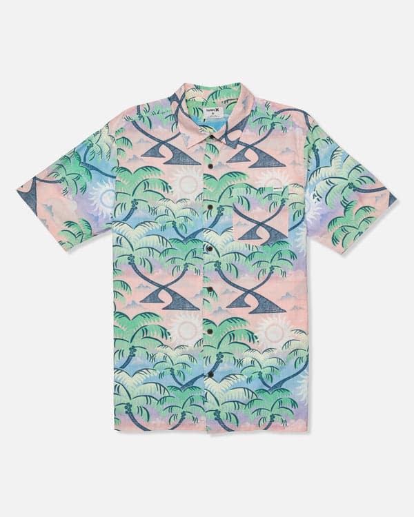 Hurley Rincon Short Sleeve Candy Pink
