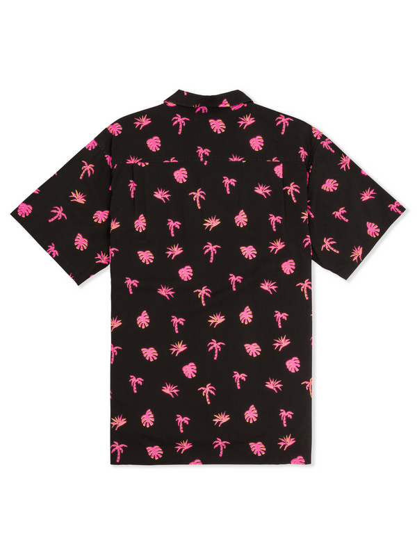 Hurley Rincon Short Sleeve Printed Shirt BLACK