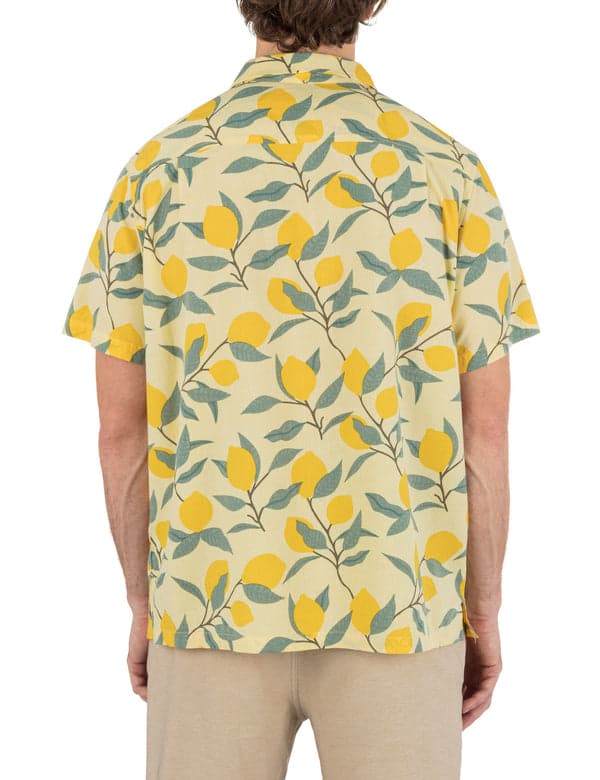Hurley Rincon Short Sleeve Printed Shirt PINEAPPLE