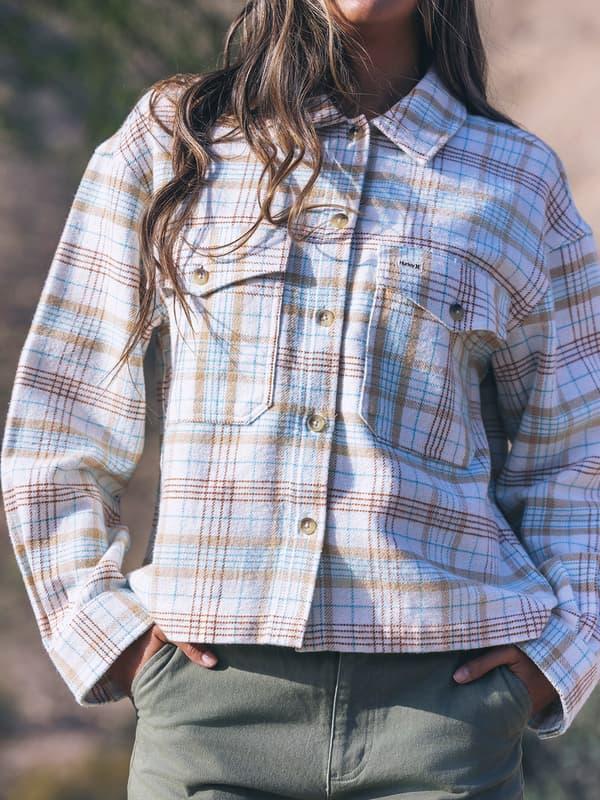Hurley Roam Boxy Flannel TOFU