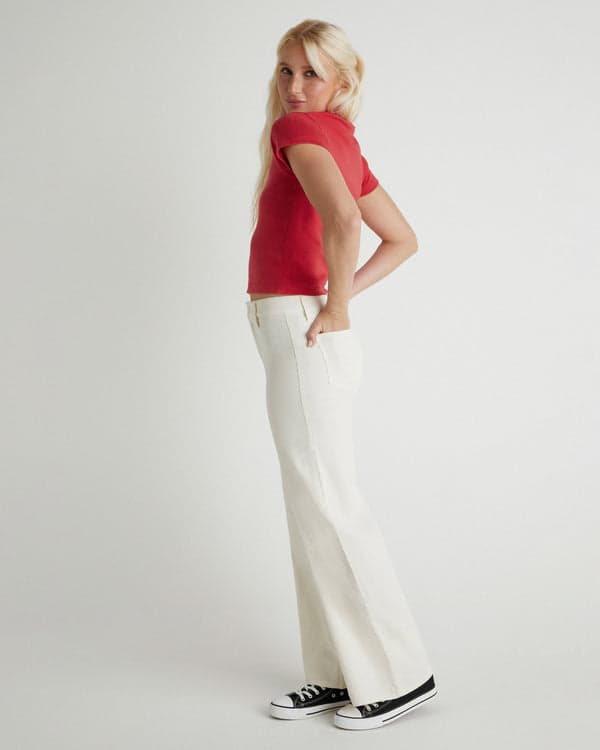 Hurley Roasted Baby Tee Rococco Red