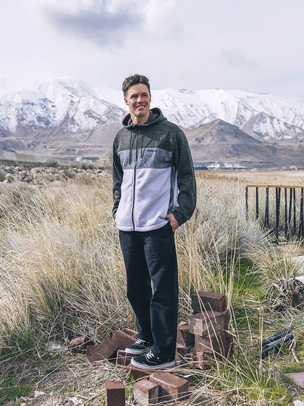 hurley Saddleback Full Zip Black