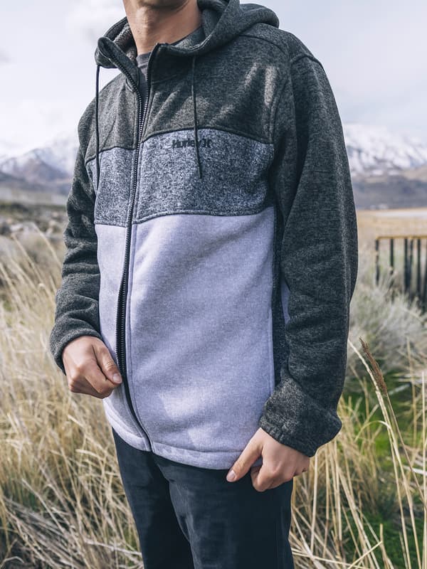 Hurley Saddleback Full Zip Black