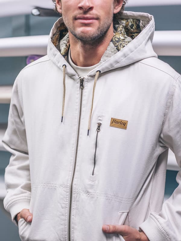 Hurley Shapers Canvas Jacket Bone