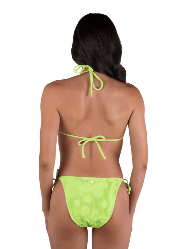 Hurley Shell Scrunch Triangle Top Sour Apple