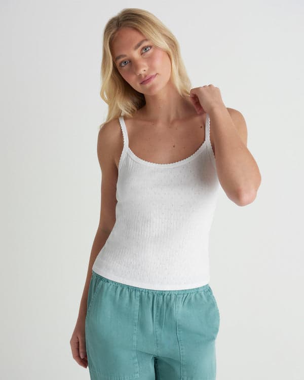 hurley Simple Joys Tank White