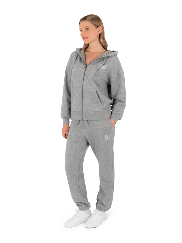 Hurley Solamar Zip Hoodie GREY HEATHER