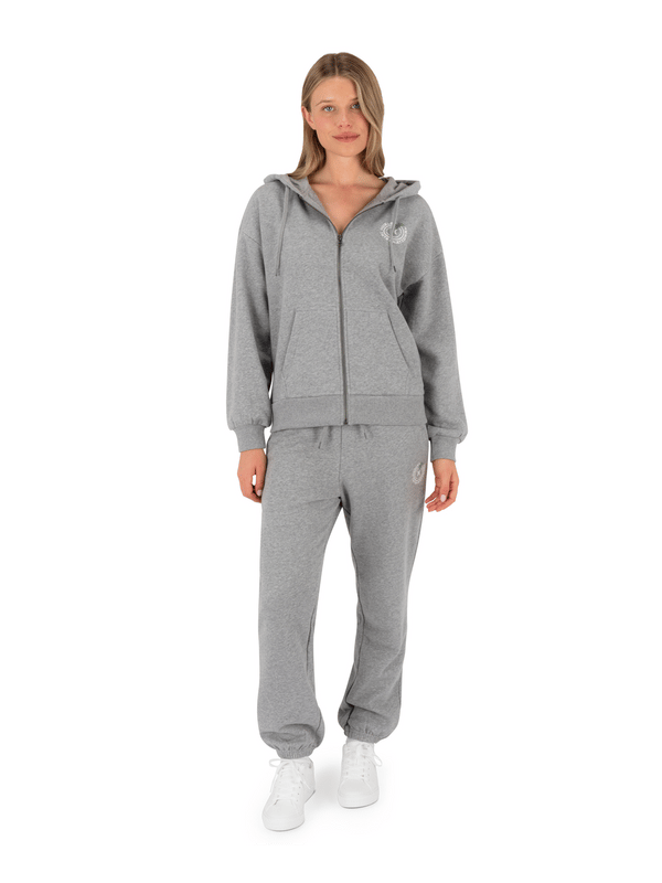 hurley Solamar Zip Hoodie GREY HEATHER