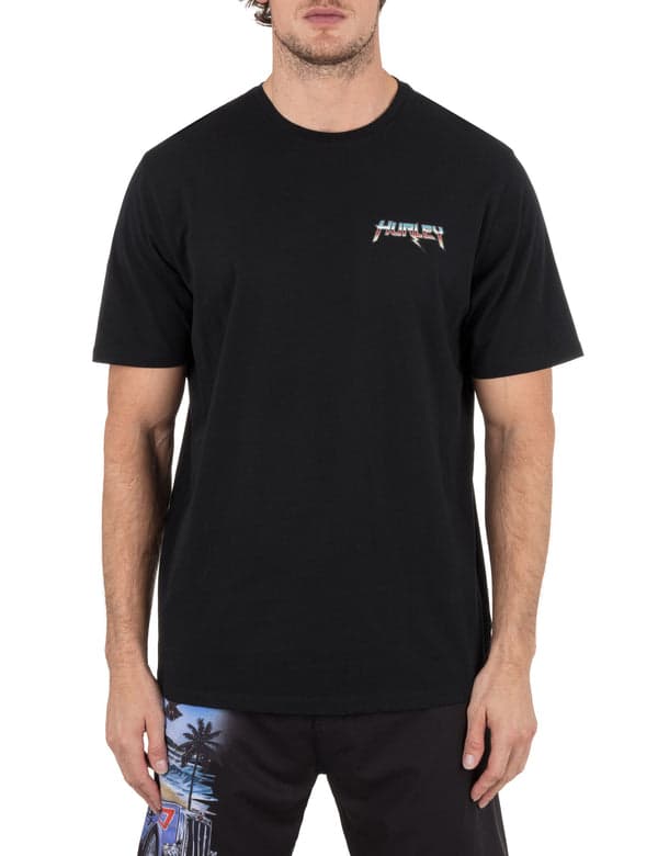 hurley Spirit of Freedom Short Sleeve BLACK