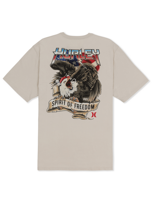 Hurley Spirit Of Freedom Short Sleeve BONE