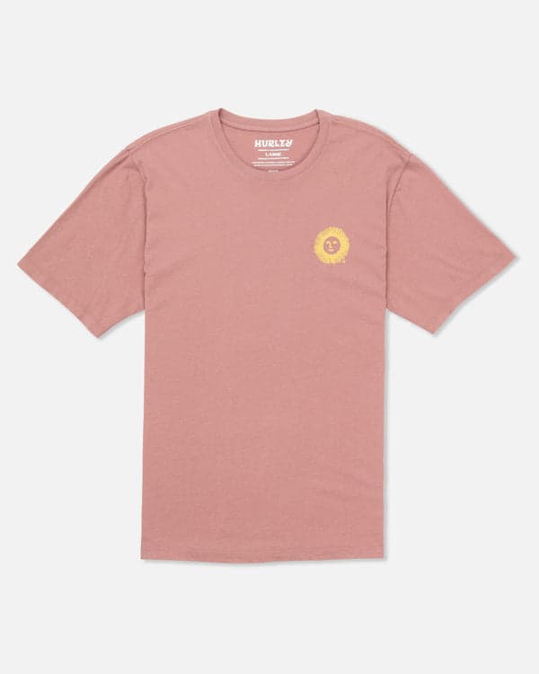 Hurley Sunny Dias Short Sleeve Phantom Rose