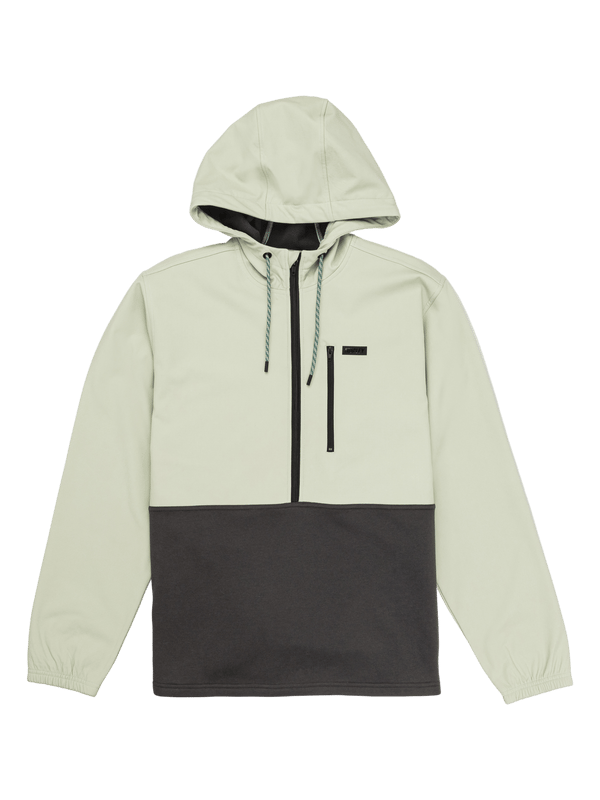 hurley Surplus Heat 1/2 Zip Pullover Heavy Meadow