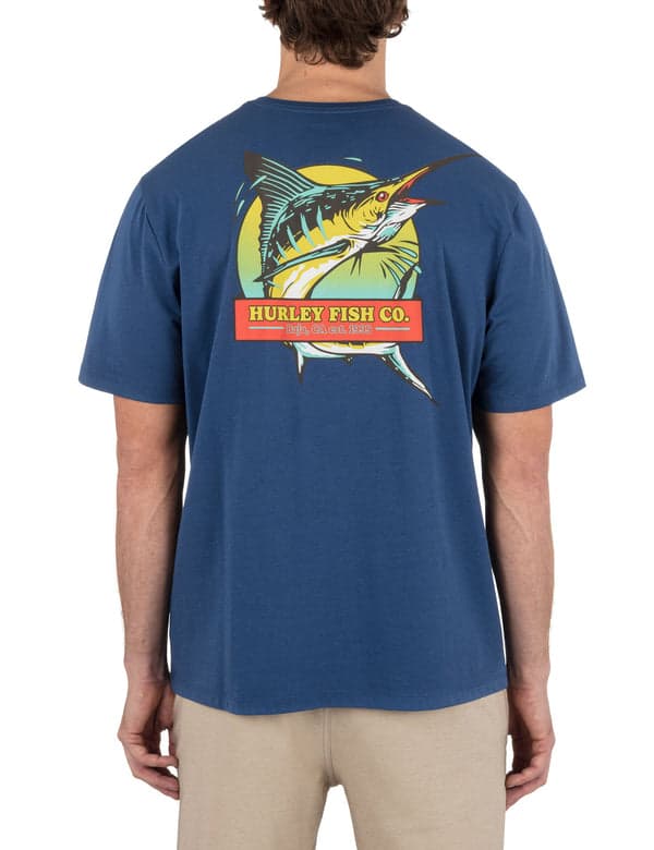 Hurley Sword Short Sleeve ABYSS