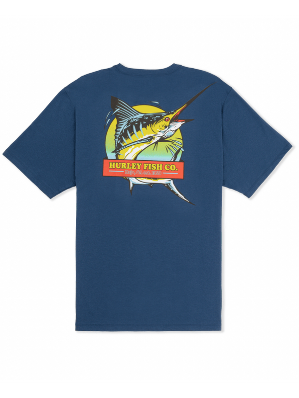 Hurley Sword Short Sleeve ABYSS