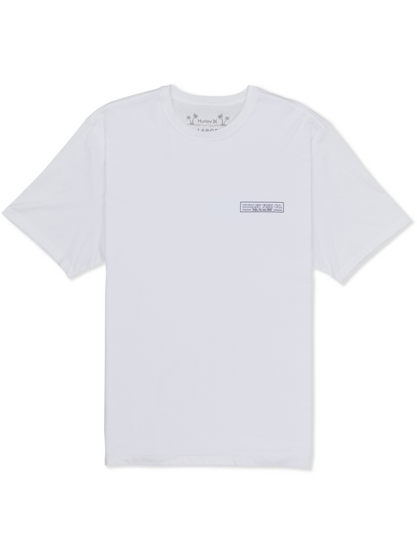 Hurley Sword Short Sleeve WHITE