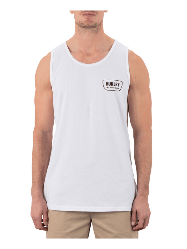hurley Tahiti Tank White
