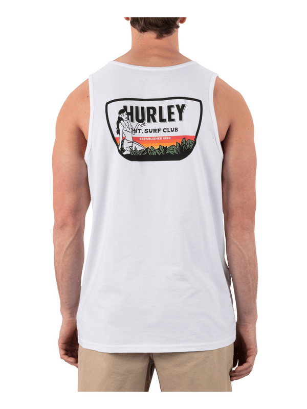 Hurley Tahiti Tank White
