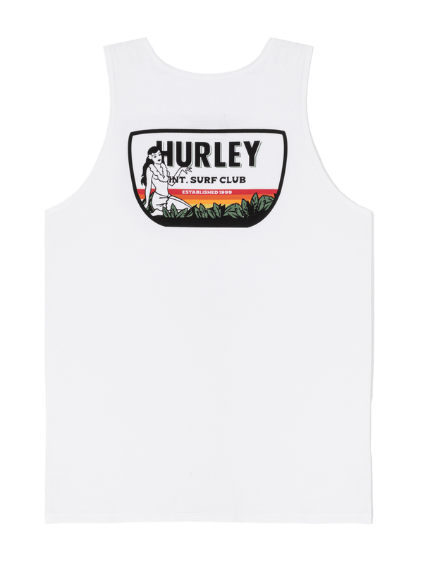 Hurley Tahiti Tank White